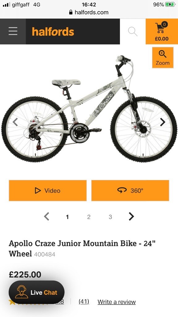 halfords apollo craze